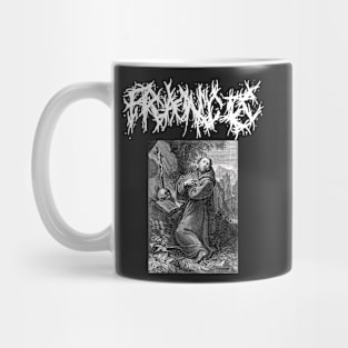 Saint Francis of Assisi Death Metal Gothic Mug